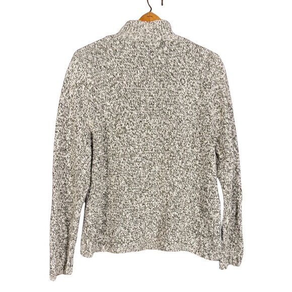 Vintage Northern Reflections Half Zip Sweater Hand Embroidered Knit Pullover - Picture 5 of 6